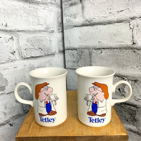 Tetley Vintage Tea/Coffee Cup Mug England Churchill Teatime - Picture 1 of 7